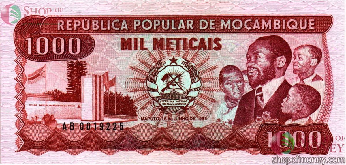 МОЗАМБИК 1000 МЕТИКАЛЬ 1