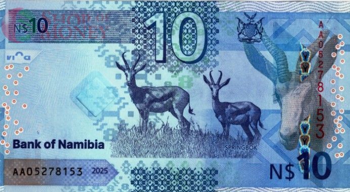 НАМИБИЯ 10 ДОЛЛАРОВ 2