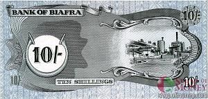 БИАФРА 10 ШИЛЛИНГОВ 2