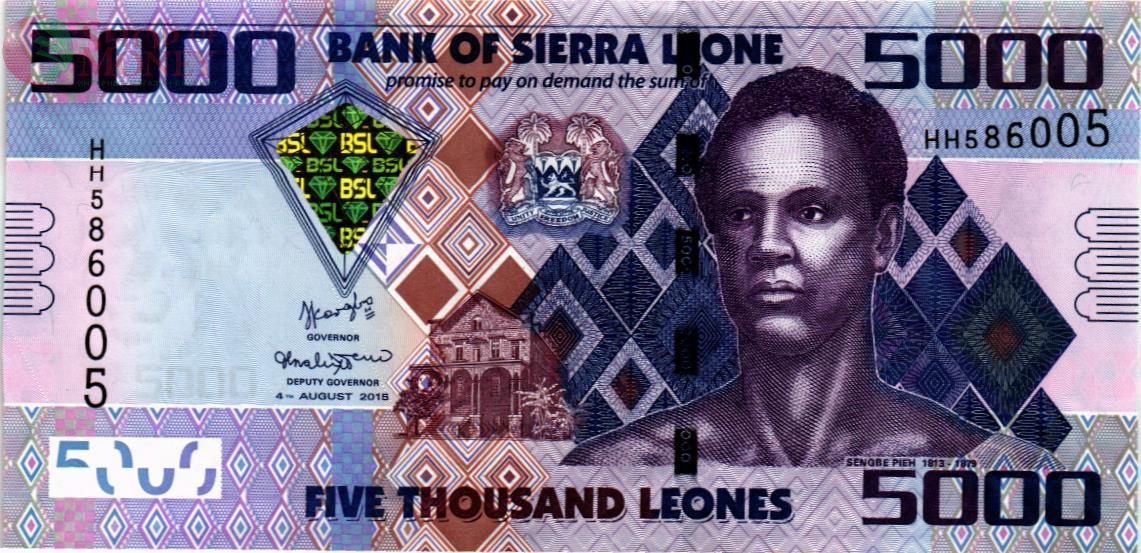 СЬЕРРА-ЛЕОНЕ 5000 ЛЕОНЕ 1