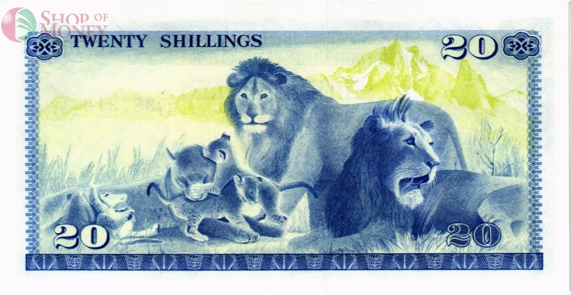 КЕНИЯ 20 ШИЛЛИНГОВ 2