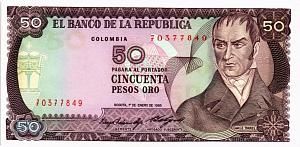 КОЛУМБИЯ 50 ПЕСО (01.01.1985) 1