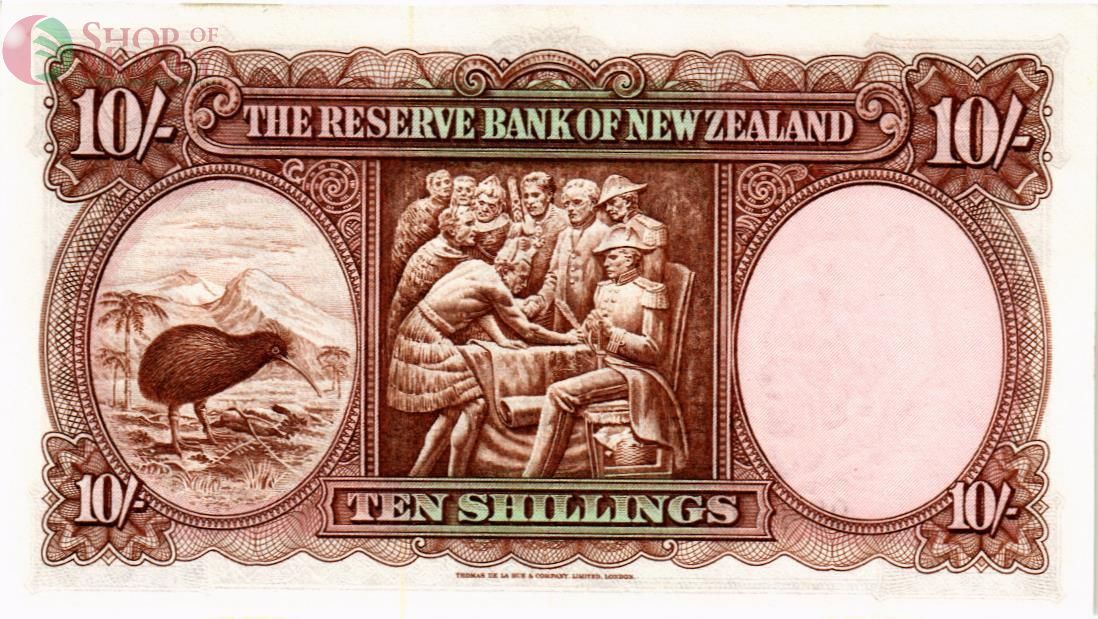 НОВАЯ ЗЕЛАНДИЯ 10 ШИЛЛИНГОВ 2