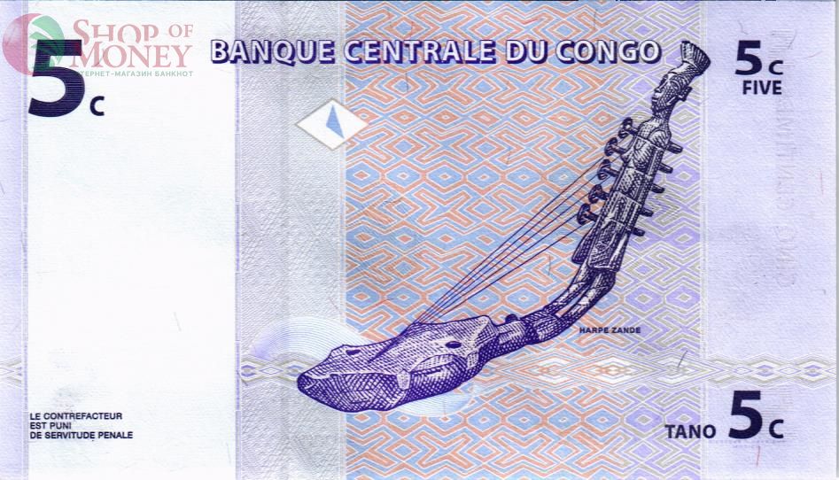 КОНГО ДР 5 САНТИМОВ 2