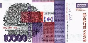 СЛОВЕНИЯ 10000 ТОЛАРОВ 2