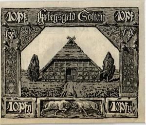 ГЕРМАНИЯ 10 ПФЕННИГОВ (НОТГЕЛЬД) 2