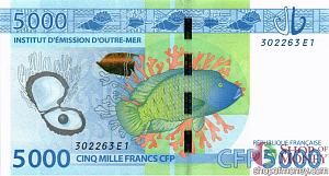 ФРАНЦУЗСКАЯ ПОЛИНЕЗИЯ 5000 ФРАНКОВ 2