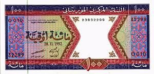 МАВРИТАНИЯ 100 УГИЙ 1