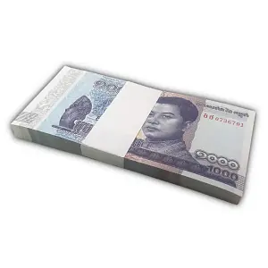 КАМБОДЖА 1000 РИЕЛЬ (100 БАНКНОТ) 1