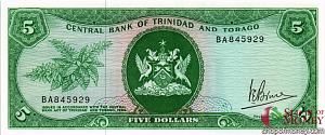 ТРИНИДАД И ТОБАГО 5 ДОЛЛАРОВ 1