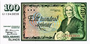 ИСЛАНДИЯ 100 КРОН 1