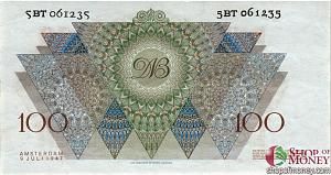 НИДЕРЛАНДЫ 100 ГУЛЬДЕНОВ 2