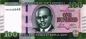 ЛИБЕРИЯ 100 ДОЛЛАРОВ 1