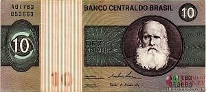 БРАЗИЛИЯ 10 КРУЗЕЙРО 1