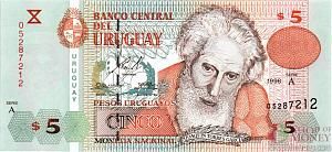 УРУГВАЙ 5 ПЕСО 1