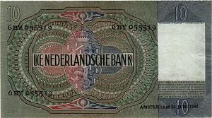 НИДЕРЛАНДЫ 10 ГУЛЬДЕНОВ 2