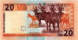 НАМИБИЯ 20 ДОЛЛАРОВ 2
