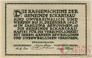 АВСТРИЯ 30 ХЕЛЛЕРОВ (НОТГЕЛЬД) 2