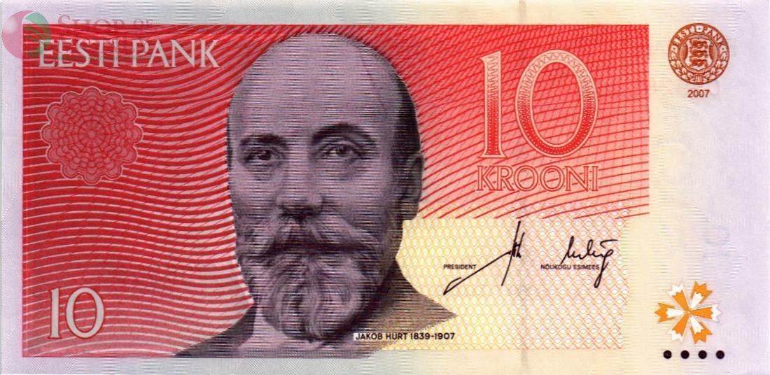 ЭСТОНИЯ 10 КРОН 1