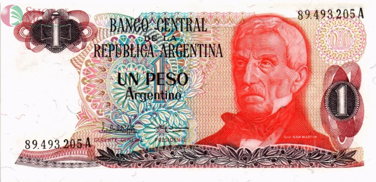 АРГЕНТИНА 1 ПЕСО 1