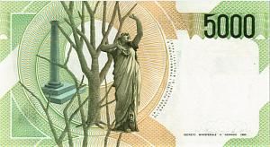 ИТАЛИЯ 5000 ЛИР 2