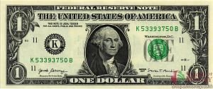 США 1 ДОЛЛАР (K-Даллас) 1