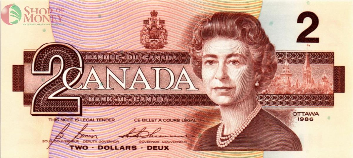 КАНАДА 2 ДОЛЛАРА 1