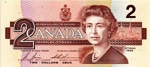 КАНАДА 2 ДОЛЛАРА 1
