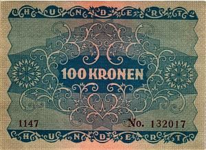 АВСТРИЯ 100 КРОН 2