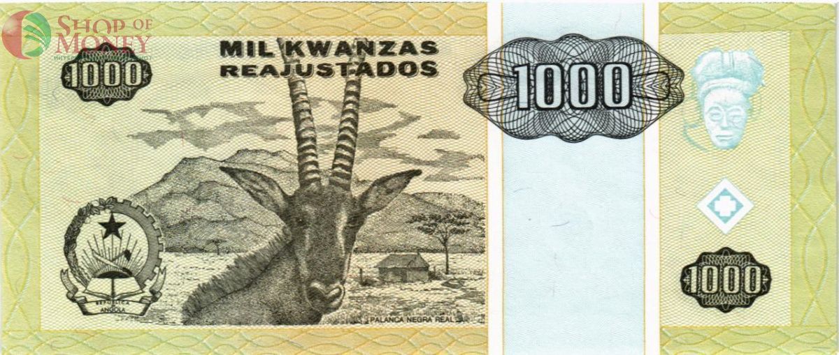 АНГОЛА 1000 КВАНЗА 2