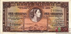 БЕРМУДСКИЕ ОСТРОВА 5 ДОЛЛАРОВ 1