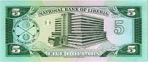 ЛИБЕРИЯ 5 ДОЛЛАРОВ 2