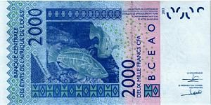 WAS - ГВИНЕЯ-БИСАУ 2000 ФРАНКОВ (S) 2