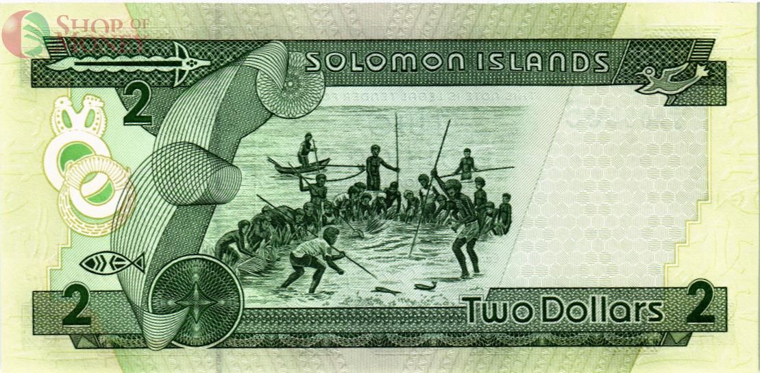 СОЛОМОНОВЫ ОСТРОВА 2 ДОЛЛАРА 2