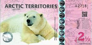 АРКТИЧЕСКИЕ ТЕРРИТОРИИ 2,5 ДОЛЛАРA 1