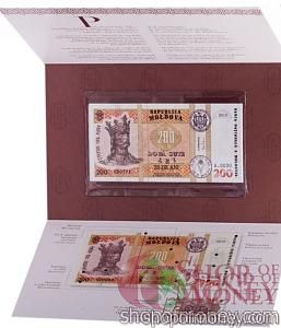 МОЛДОВА 200 ЛЕЙ (В БУКЛЕТЕ) 1
