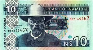 НАМИБИЯ 10 ДОЛЛАРОВ 1