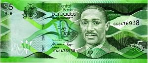 БАРБАДОС 5 ДОЛЛАРОВ 1