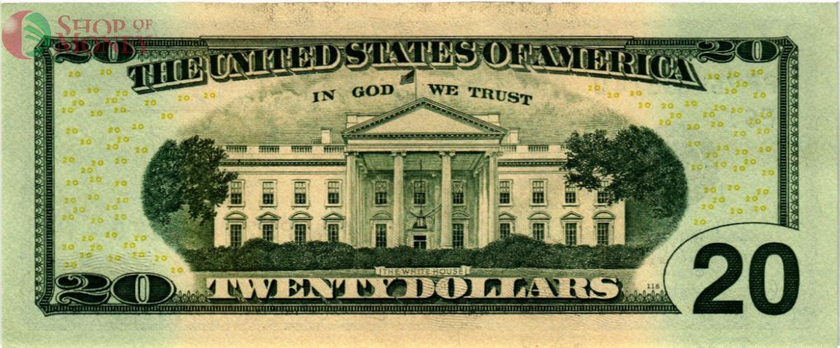 США 20 ДОЛЛАРОВ (F - АТЛАНТА) 2