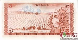 КЕНИЯ 5 ШИЛЛИНГОВ 2