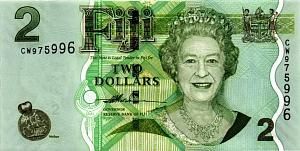 ФИДЖИ 2 ДОЛЛАРА 1