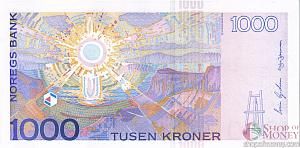 НОРВЕГИЯ 1000 КРОН 2