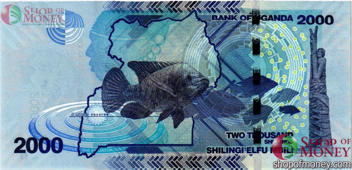 УГАНДА 2000 ШИЛЛИНГОВ 2