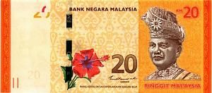 МАЛАЙЗИЯ 20 РИНГГИТ 1