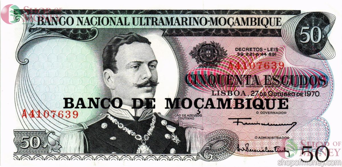 МОЗАМБИК 50 ЭСКУДО 1