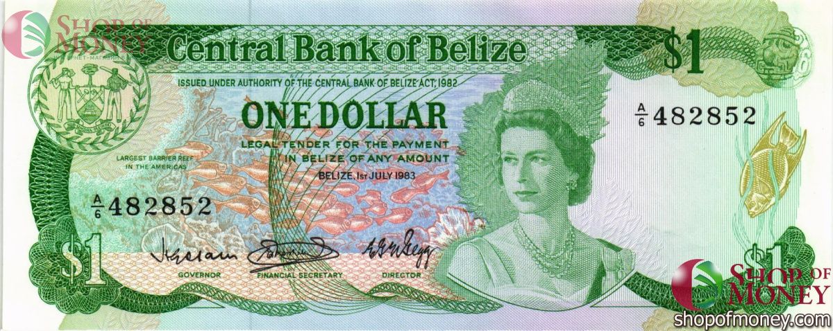 БЕЛИЗ 1 ДОЛЛАР 1