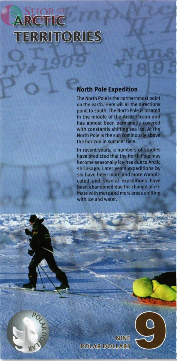 АРКТИЧЕСКИЕ ТЕРРИТОРИИ 9 ДОЛЛАРОВ 2