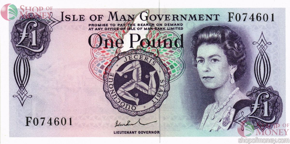 ОСТРОВ МЭН 1 ФУНТ 1