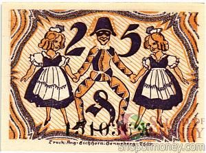 ГЕРМАНИЯ 25 ПФЕННИГОВ (НОТГЕЛЬД) 2