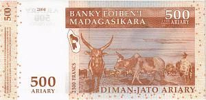 МАДАГАСКАР 500 АРИАРИ 2